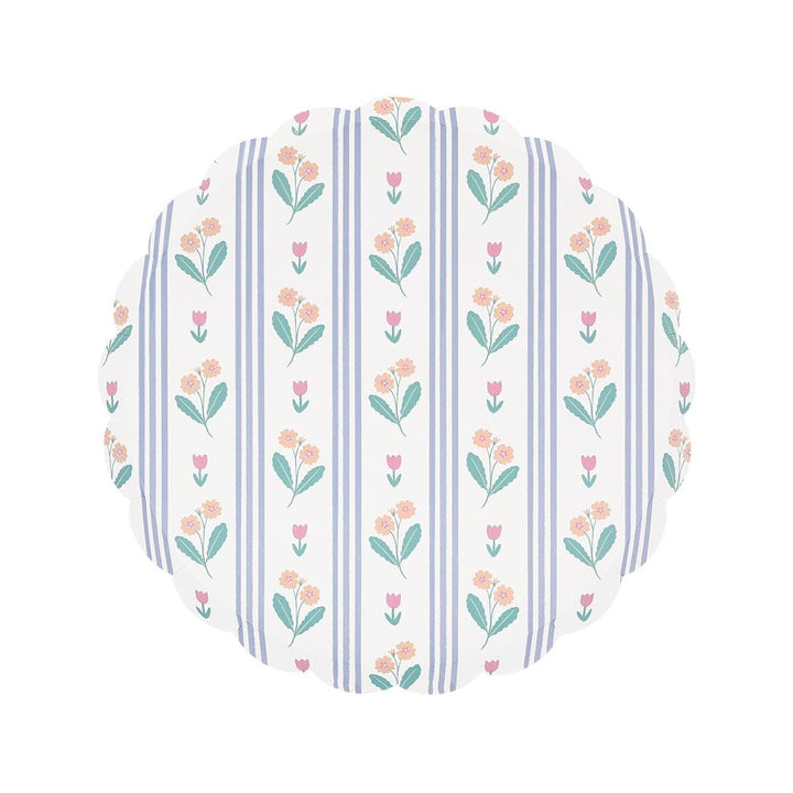 Bloomsbury Floral Side Party Plates x 8 | Meri Meri party plates Bloomsbury Floral Side Party Plates x 8
