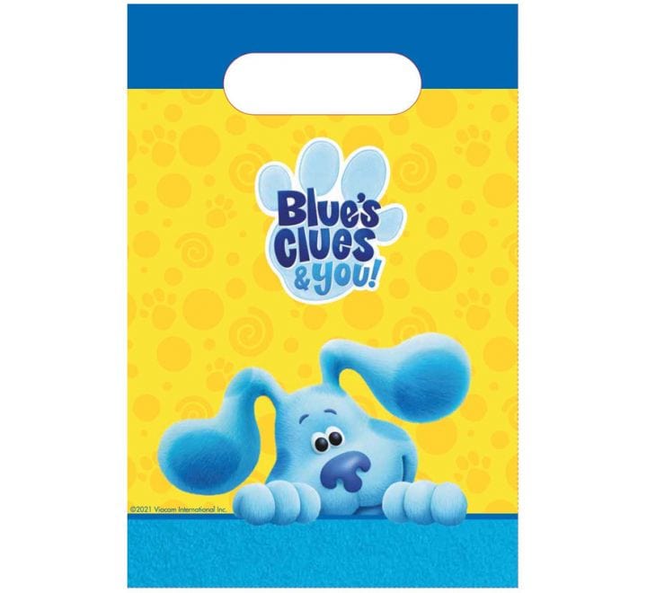 party bags Blues Clues Party Loot Bags x 8