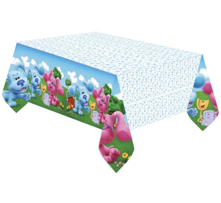 Disposable Tableware Blues Clues Party Table Cover