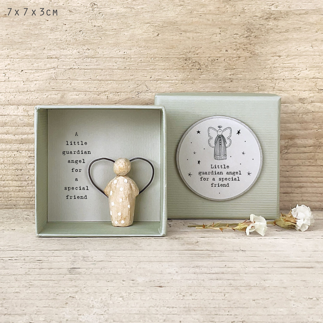 Boxed Guardian Angel For A Special Friend | East of India gift East of India Boxed Guardian Angel Keepsake - For A Special Friend