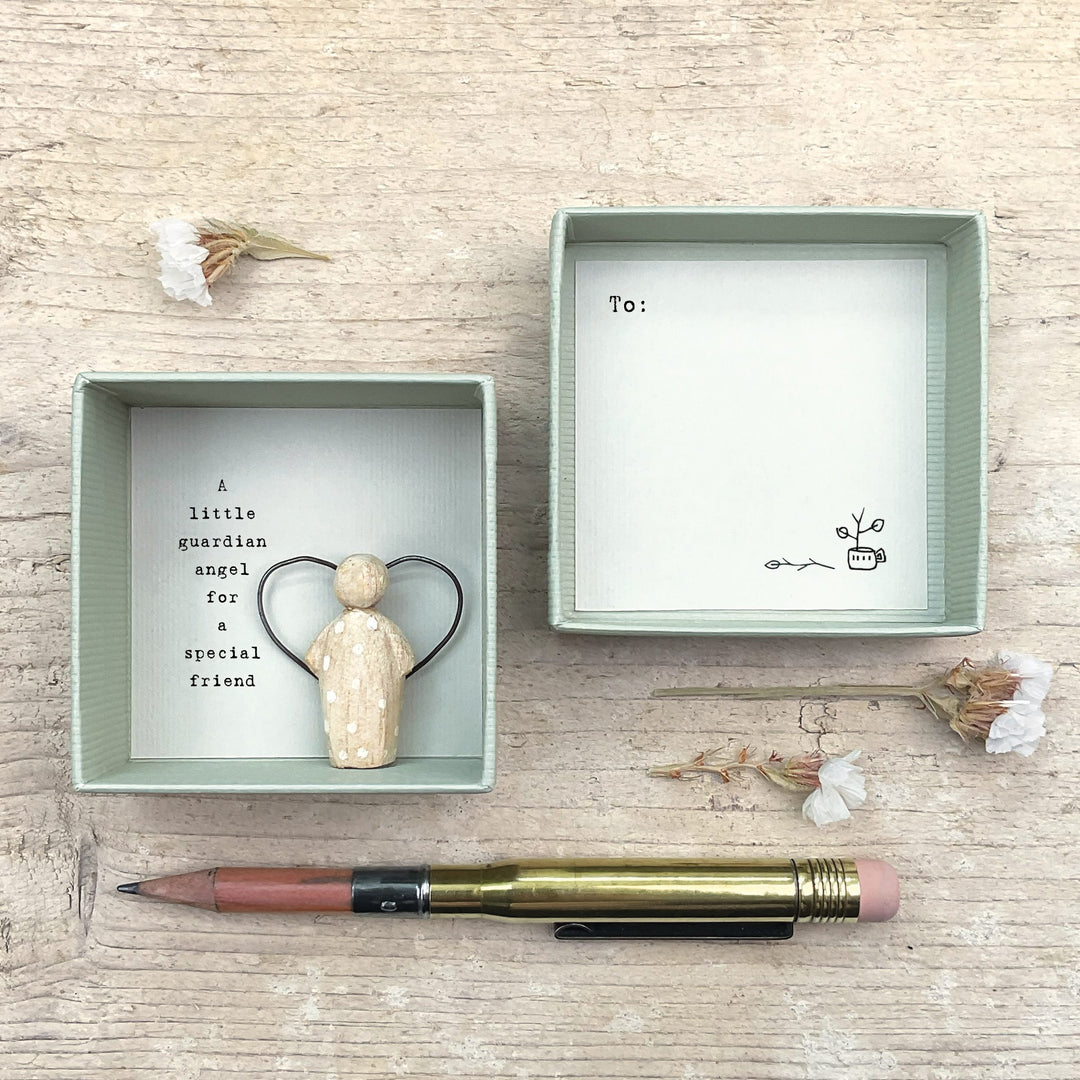 Boxed Guardian Angel For A Special Friend | East of India gift East of India Boxed Guardian Angel Keepsake - For A Special Friend