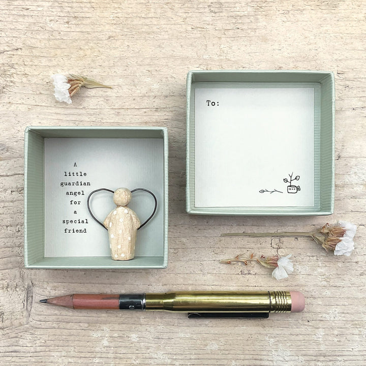 Boxed Guardian Angel For A Special Friend | East of India gift East of India Boxed Guardian Angel Keepsake - For A Special Friend