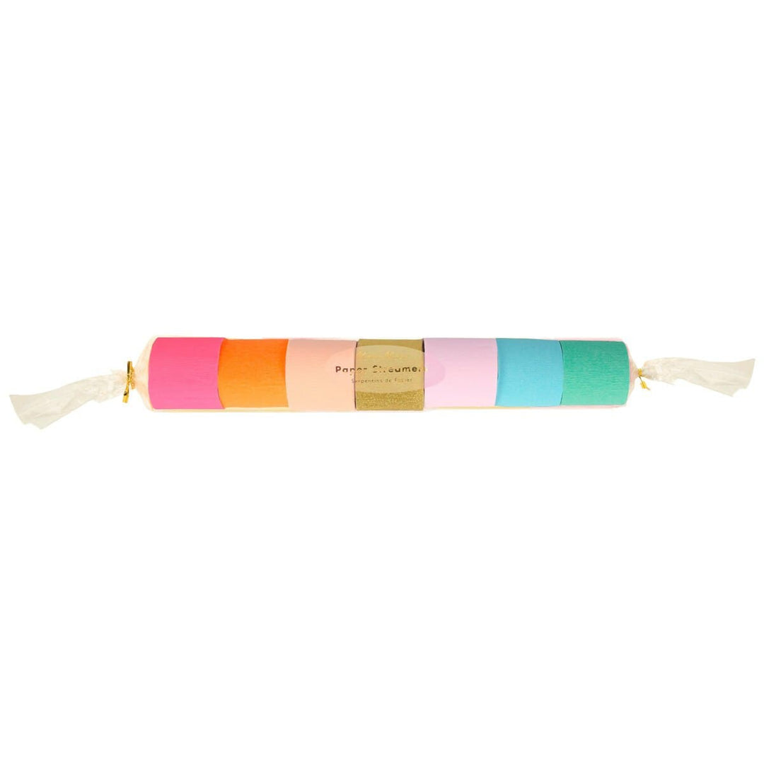 Bright Crepe Paper Streamers Bunting Bright Crepe Paper Streamers