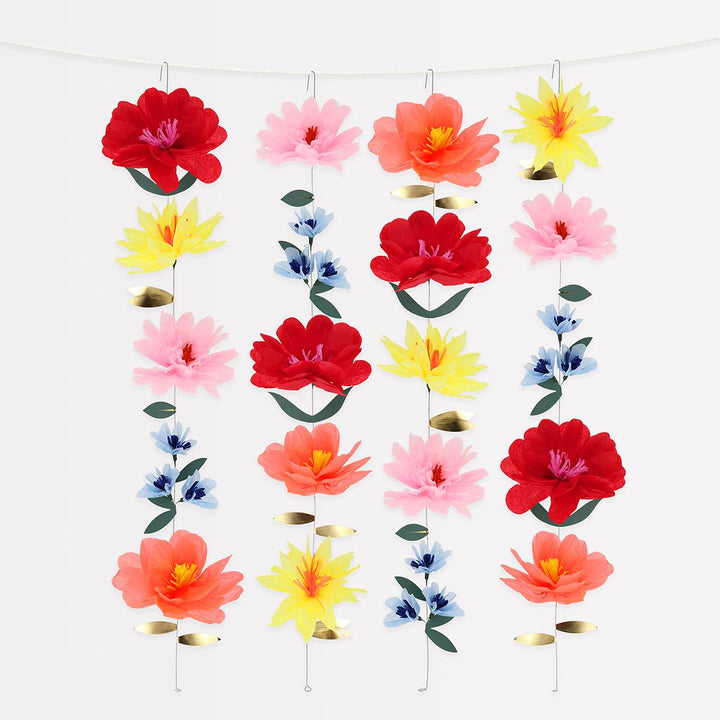 Bright Flower Wall | Meri Meri | Little Big Party Party Decorations Bright Flower Wall