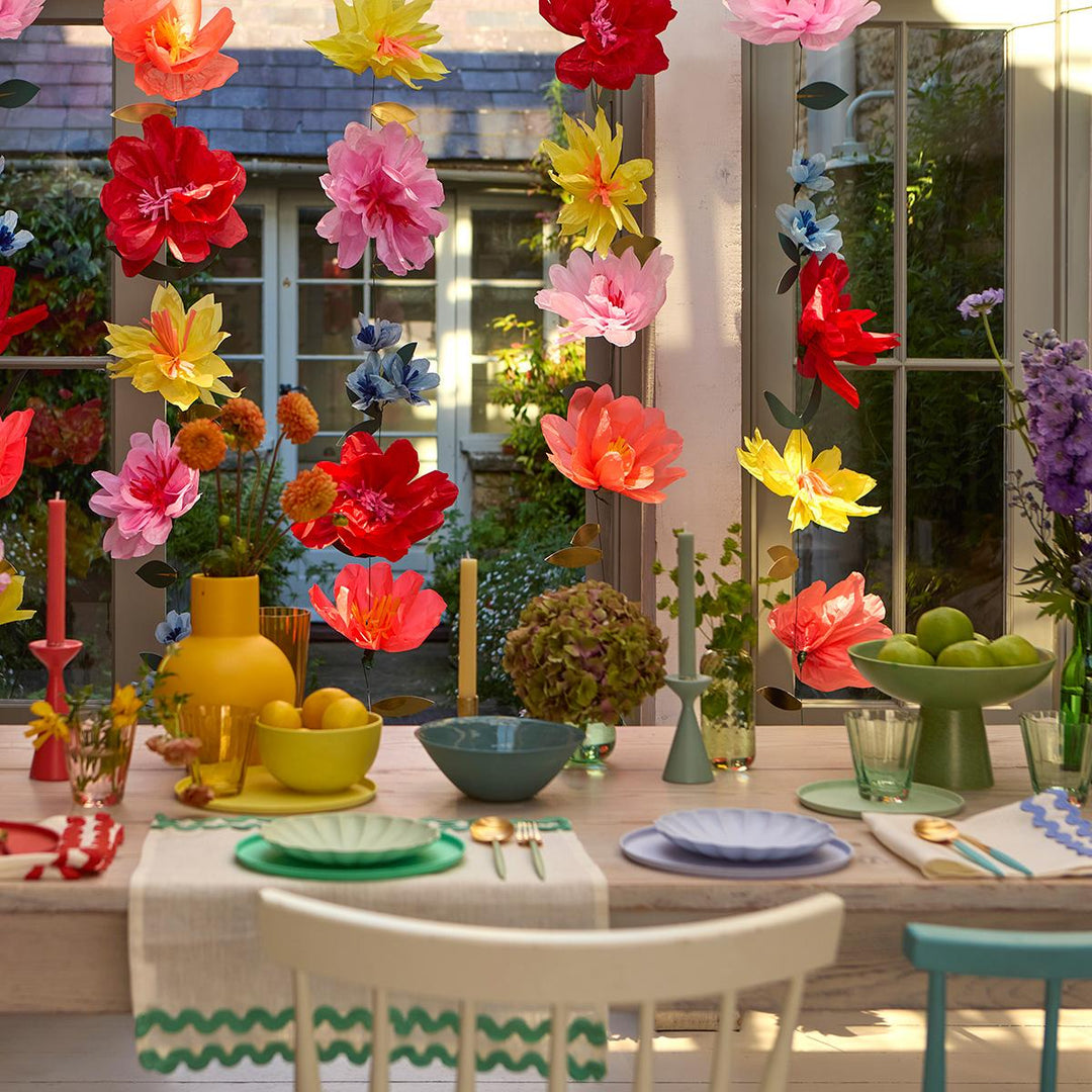 Bright Flower Wall | Meri Meri | Little Big Party Party Decorations Bright Flower Wall
