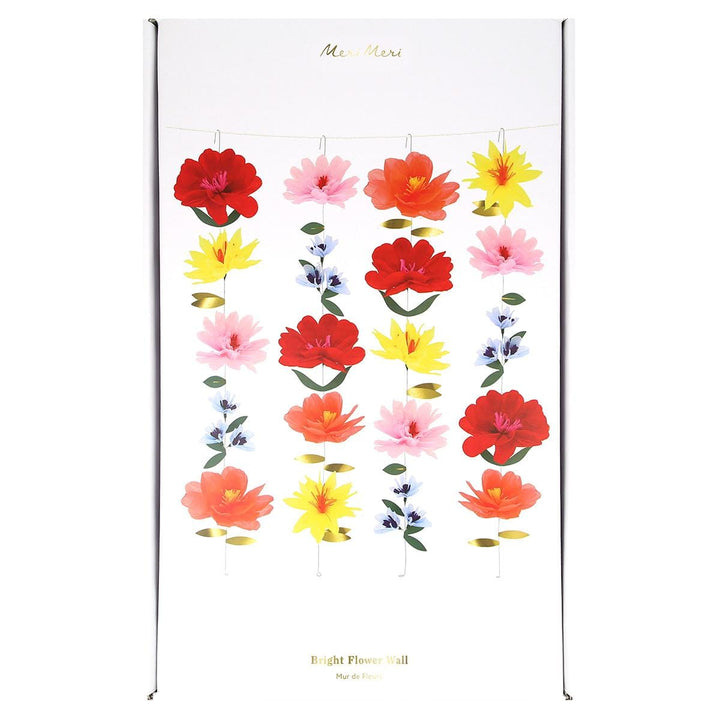 Bright Flower Wall | Meri Meri | Little Big Party Party Decorations Bright Flower Wall
