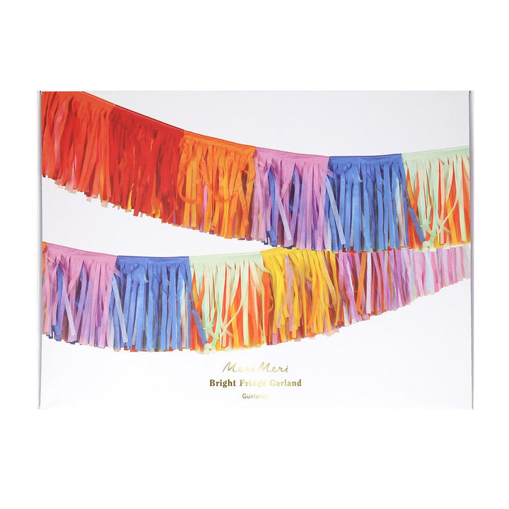 Bright Fringe Party Garland Bunting Bright Fringe Party Garland