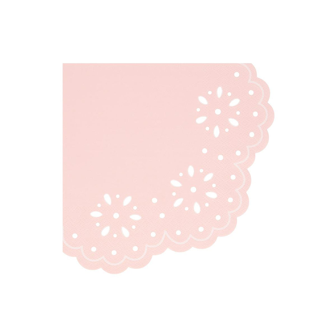 Broderie Anglaise Lace Large Party Napkins x 16 | Meri Meri party napkins Broderie Anglaise Lace Large Party Napkins x 16