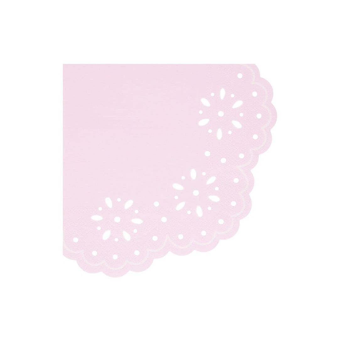 Broderie Anglaise Lace Large Party Napkins x 16 | Meri Meri party napkins Broderie Anglaise Lace Large Party Napkins x 16