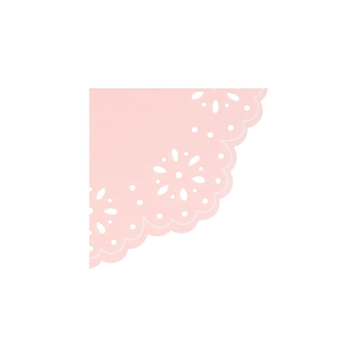 Broderie Anglaise Lace Small Party Napkins x 16 | Meri Meri party napkins Broderie Anglaise Lace Small Party Napkins x 16