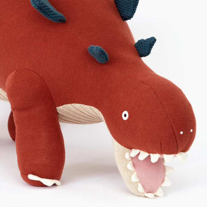 Bruce Large Stegosaurus Knitted Toy | Meri Meri Soft Toys Bruce Large Stegosaurus Knitted Toy