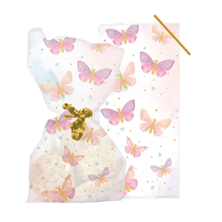 Butterfly Cello Party Bags - Pack of 20 party bags Butterfly Cello Party Bags - Pack of 20