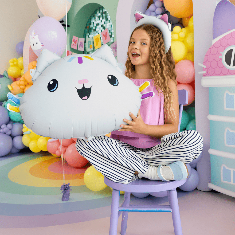 Cakey Foil Balloon (30 inch) - Gabby's Dollhouse Party Supplies Foil Balloon Cakey Foil Balloon (30 inch)