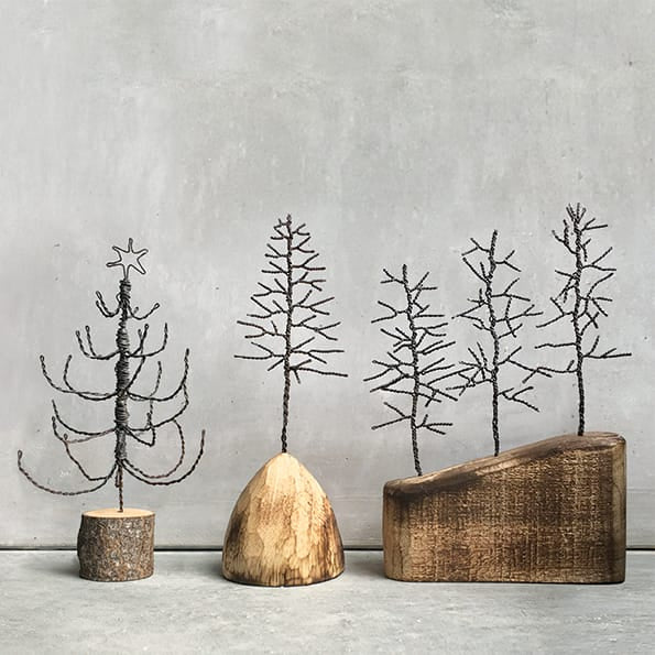 Candelabra Wire Christmas Tree Decoration | East of India Christmas Decoration East of India Candelabra Wire Christmas Tree Decoration