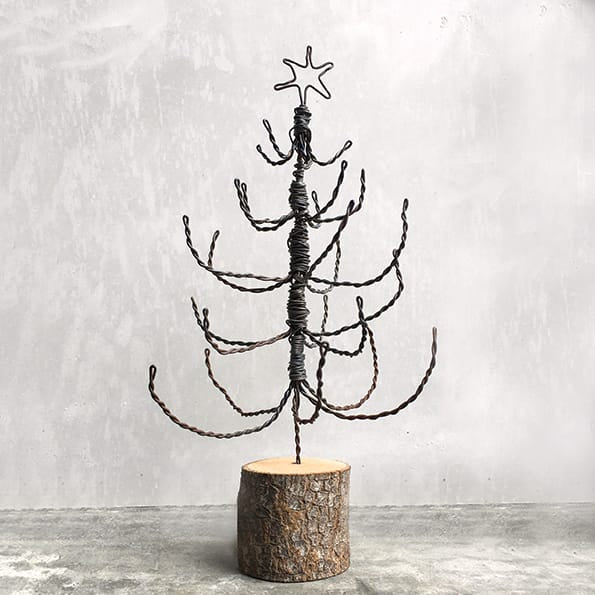 Candelabra Wire Christmas Tree Decoration | East of India Christmas Decoration East of India Candelabra Wire Christmas Tree Decoration