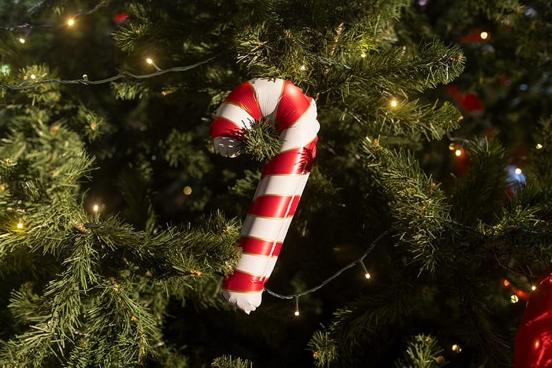 Candy Cane Foil Balloons x 5 (12 inch) Christmas Balloons Foil Balloon Candy Cane Foil Balloons x 5 (12 inch)
