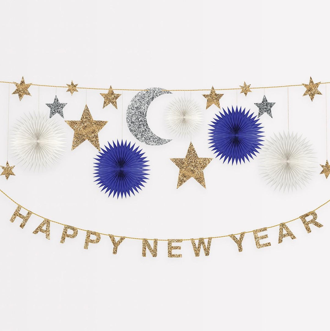 Celestial New Year Party Garland Set Bunting Celestial New Year Party Garland Set