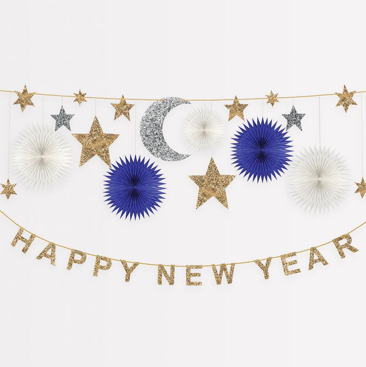 Celestial New Year Party Garland Set Bunting Celestial New Year Party Garland Set