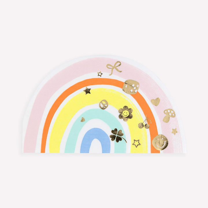 Charm Party Rainbow Napkins x16 | Meri Meri | Little Big Party Napkins Charm Party Rainbow Napkins x16
