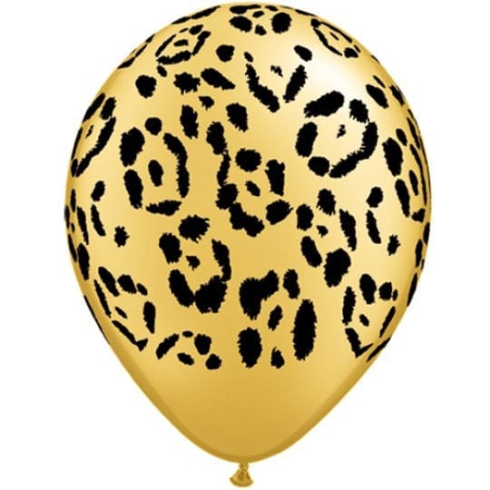 Cheetah Print Balloons Balloons Cheetah Print Balloons