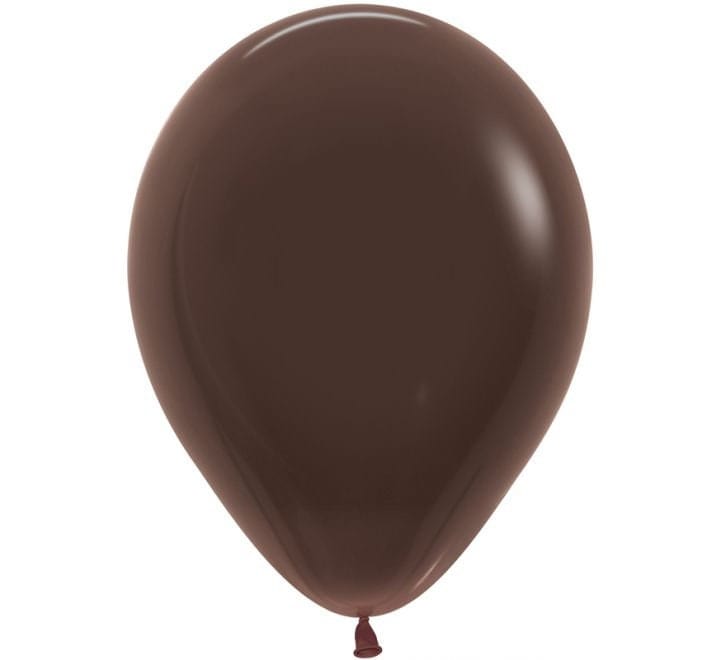 Chocolate Neutrals Balloons - 12inch Brown Latex Balloons Balloons Chocolate Neutrals Balloons