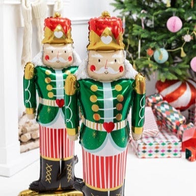 Christmas Balloons - Giant 3D Standing Nutcracker Foil Balloon Balloons Giant 3D Standing Nutcracker Foil Balloon