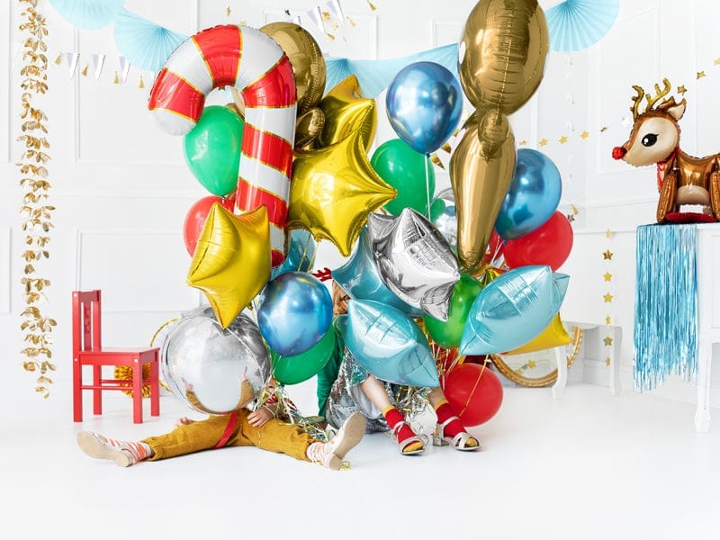 Christmas Balloons - Reindeer Foil Standing Balloon Balloons Reindeer Foil Standing Balloon