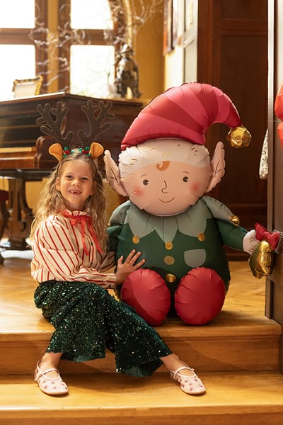 Christmas Elf Foil Balloon (36 inch) Christmas Balloons Foil Balloon Christmas Elf Foil Balloon (36 inch)