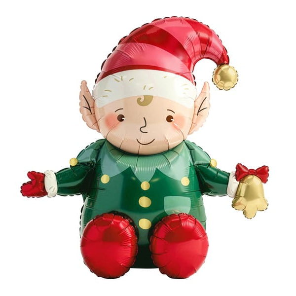 Christmas Elf Foil Balloon (36 inch) Christmas Balloons Foil Balloon Christmas Elf Foil Balloon (36 inch)