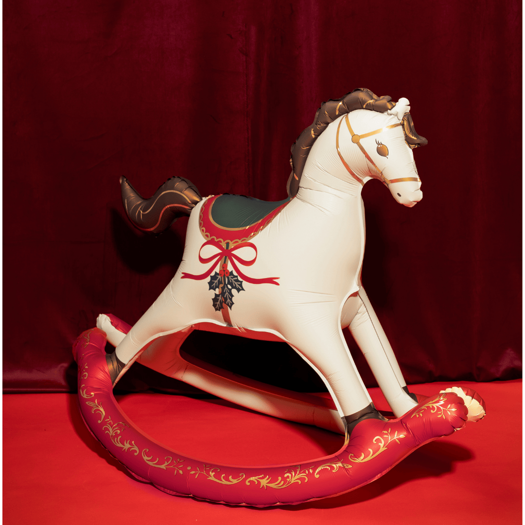 Christmas Rocking Horse Foil Balloon (41 inch) Balloons Christmas Rocking Horse Foil Balloon (41 inch)