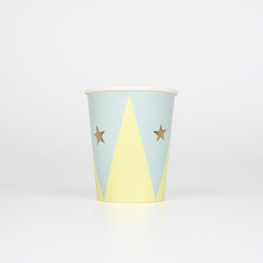 Circus Cups x 8 | Party Tableware UK Tableware Circus Cups x 8
