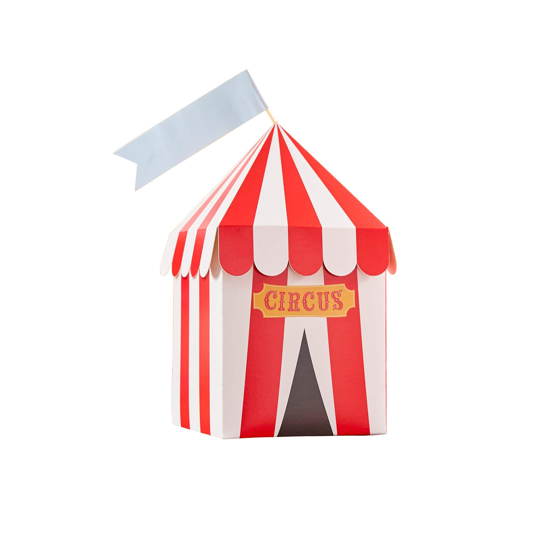 Circus Party Customisable Treat Boxes x 4 party box Circus Party Customisable Treat Boxes x 4