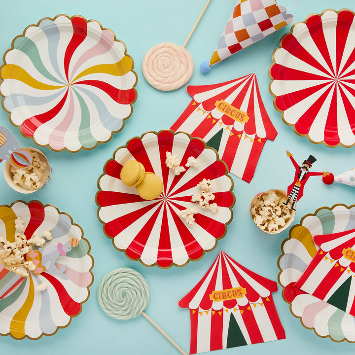 Circus Party Customisable Treat Boxes x 4 party box Circus Party Customisable Treat Boxes x 4