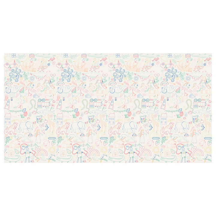 Colour In Activity Party Tablecloth | Meri Meri Tableware Colour In Activity Party Tablecloth