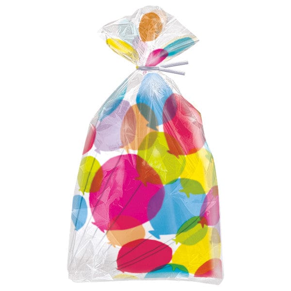 Colourful Balloons Cello Party Bags - Pack of 20 party bags Colourful Balloons Cello Party Bags - Pack of 20