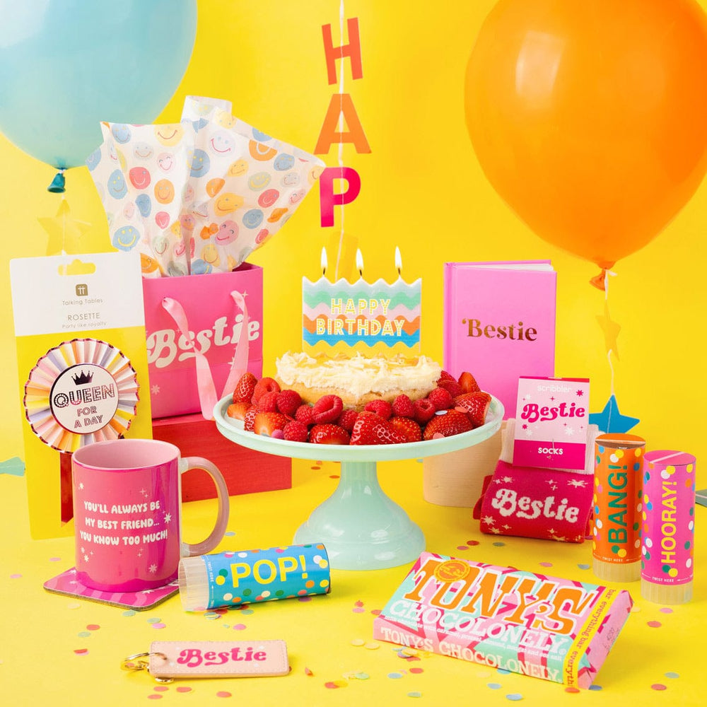 Colourful Birthday Balloons with Star and Happy Birthday Tails x 5 Balloons Colourful Balloons with Star and Happy Birthday Tails x 5