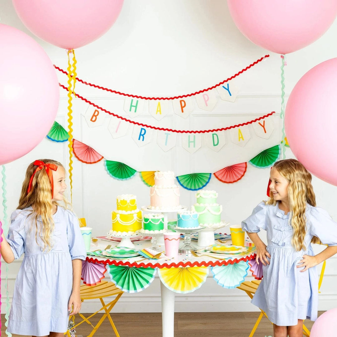 Colourful Bunting Banner - 7ft - Bright Party Supplies Bunting Colourful Bunting Banner - 7ft