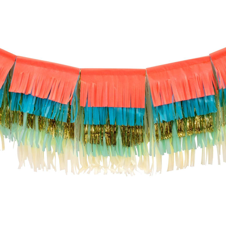 Colourful Fringe Large Party Garland Bunting Colourful Fringe Large Party Garland