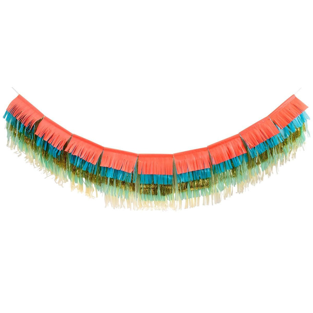 Colourful Fringe Large Party Garland Bunting Colourful Fringe Large Party Garland