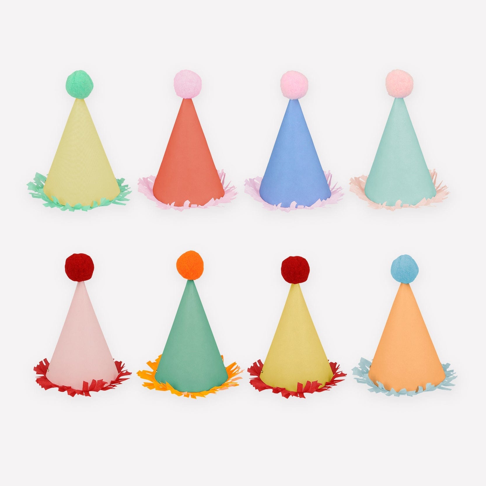 Colourful Mini Party Hats Meri Meri Party Hats Little Big Party Co