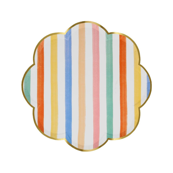 Colourful Pattern Side Party Plates x 8 | Meri Meri party plates Colourful Pattern Side Party Plates x 8