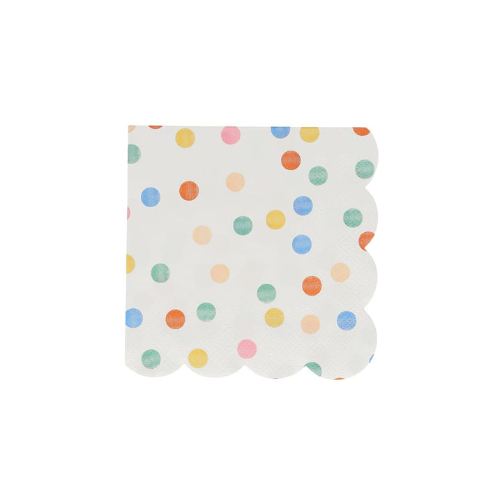 Colourful Pattern Small Party Napkins x 16 | Meri Meri party napkins Colourful Pattern Small Party Napkins x 16
