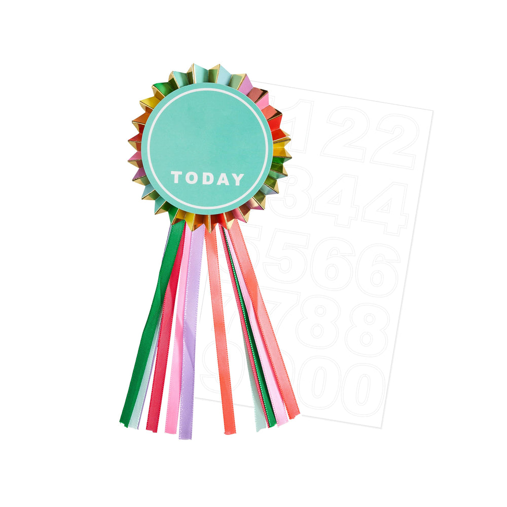Colourful Personalise Your Own Birthday Badge pin badge Colourful Personalise Your Own Birthday Badge