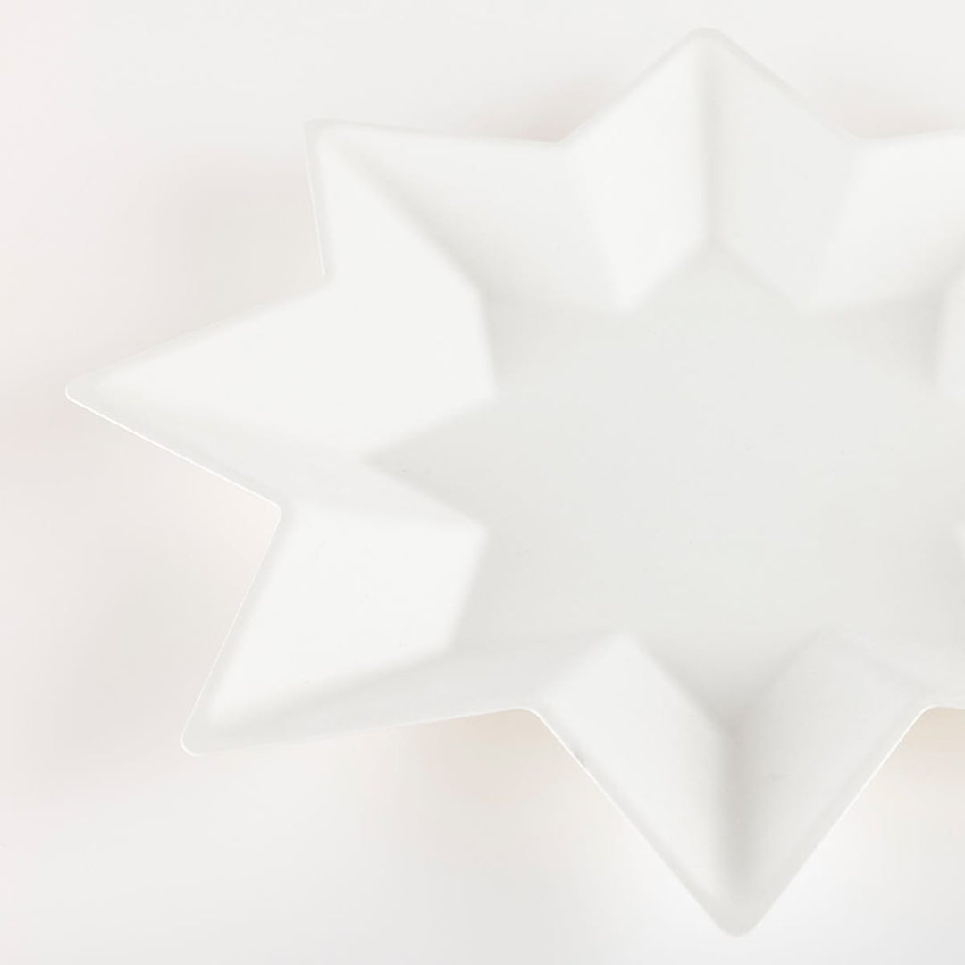 Compostable Star Dinner Party Plates x 8 | Meri Meri party plates Compostable Star Dinner Party Plates x 8