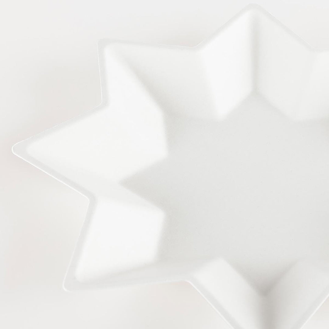 Compostable Star Side Party Plates x 8 | Meri Meri party plates Compostable Star Side Party Plates x 8