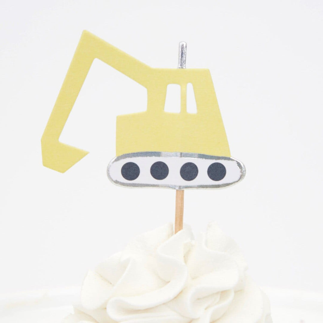 Construction Cupcake Kit x 24 | Meri Meri Construction Party UK Cake Toppers Construction Cupcake Kit x 24