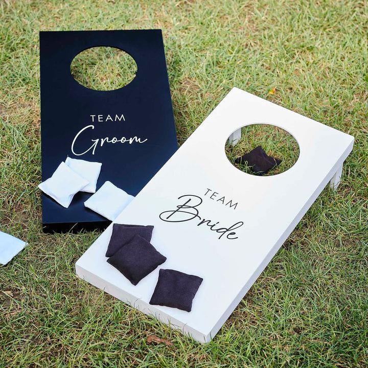 wedding games Cornhole Wedding Day Game