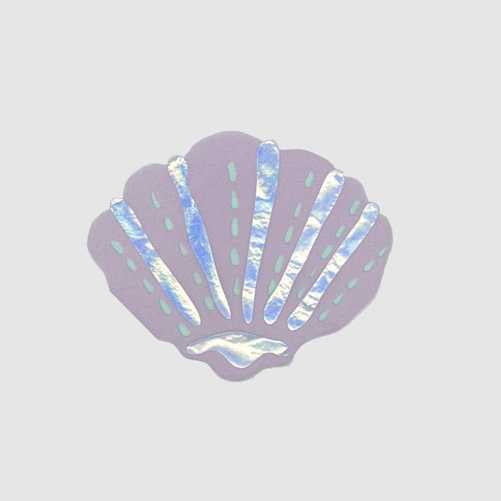 Coterie Party Supplies - Mermaid Party Seashell Napkins x 25 Paper Napkins Mermaid Party Seashell Napkins x 25