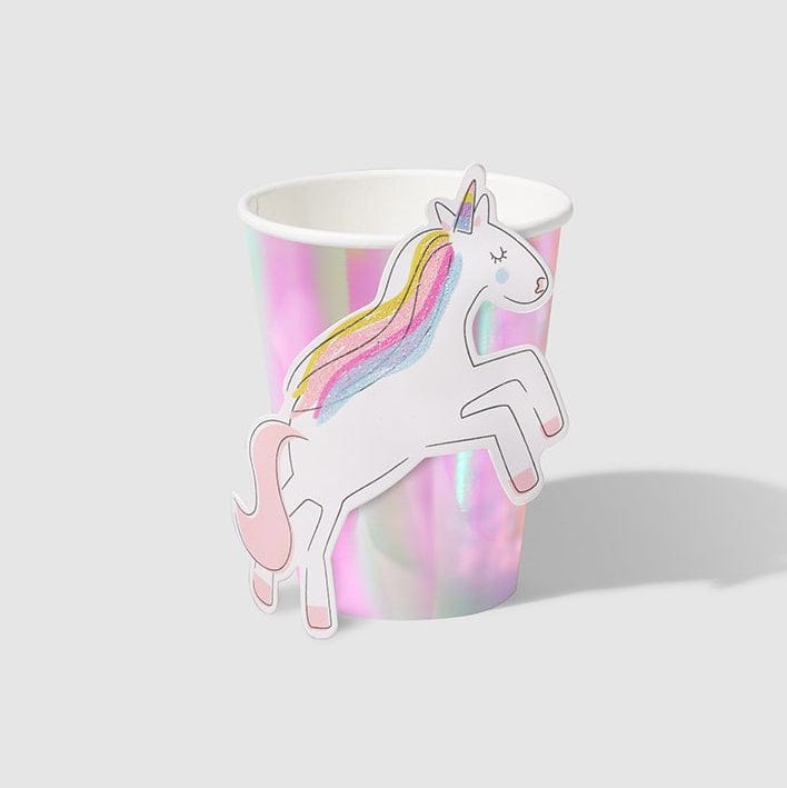 Coterie Party Supplies - Unicorn Dreams Party Cups x 10 Party Supplies Unicorn Dreams Party Cups x 10