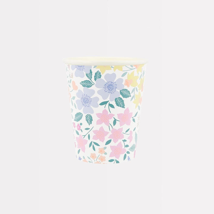 Cottage Garden Party Cups x 8 | Meri Meri party cups Cottage Garden Party Cups x 8